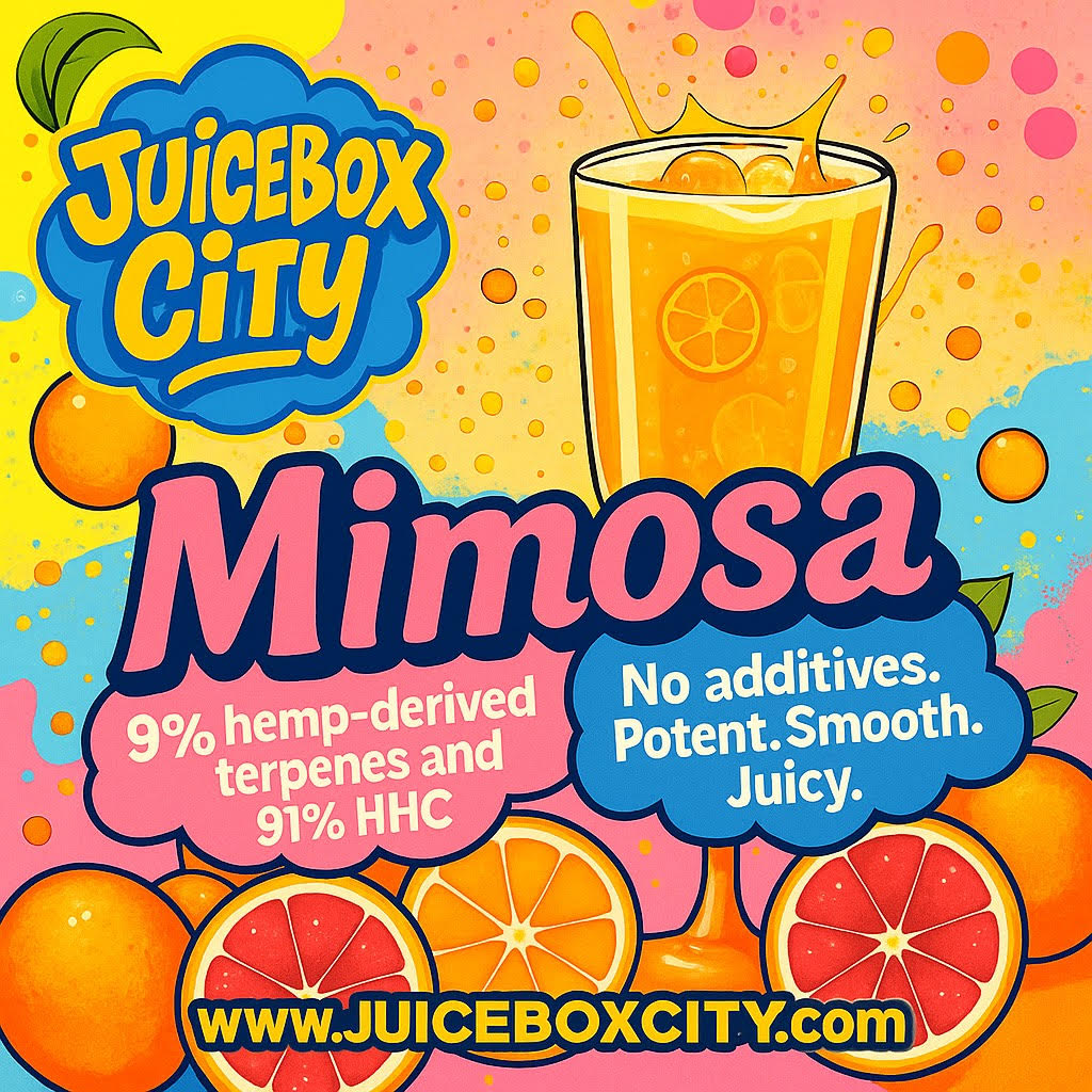 Mimosa 91% HHC Disposable Vape 2g – JUICEBOX CITY